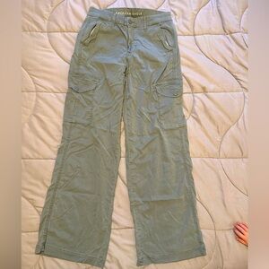 American Eagle Dreamy Drape Cargo Pants - 4 Long